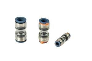MicroDuct push-fit connector for telecom applications. Transparent body allows better visual confirmation of proper MicroDucts connection and cable inside. Connectors are delivered either with preinstalled safety clips or including plastic protection cover. Cover increases impact resistance up to 5J. Please keep fittings out of exposure to direct sunlight.