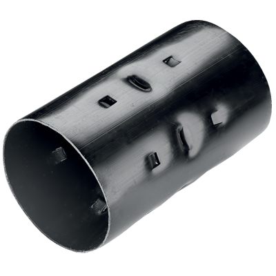 Connecteurs destinés aux PowerDucts lisses et ondulés. Des versions étanches au sable (IP54) et à l’eau (IP67) sont disponibles.